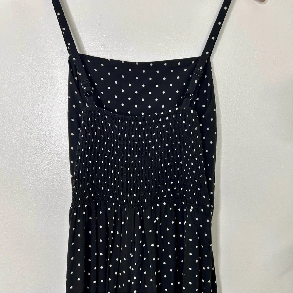 Polka dot square neck Jumpsuit - Picture 7 of 8